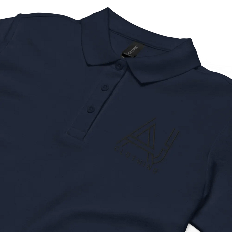 Ladies Polo Shirt (Black embroided logo) product image (5)