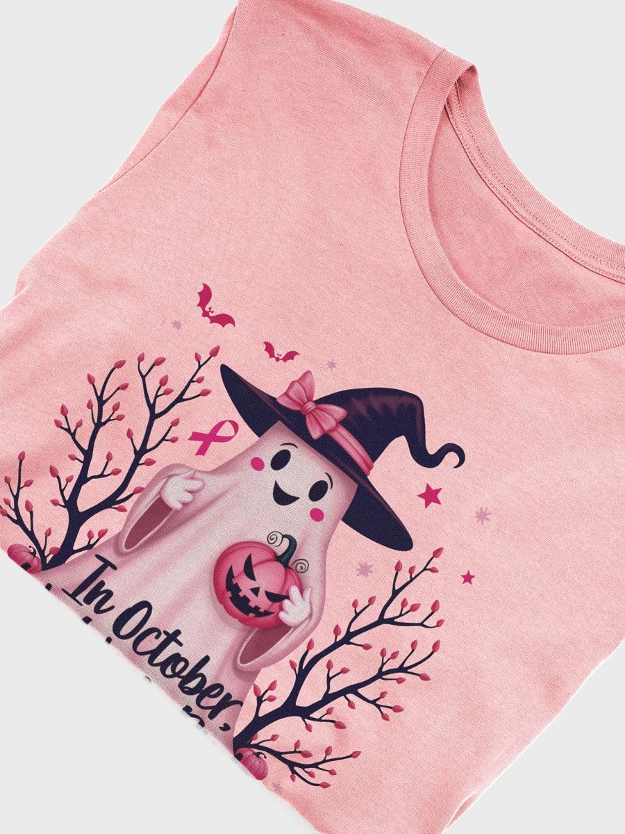 Pink Ghost Breast Cancer Awareness T-Shirt product image (5)