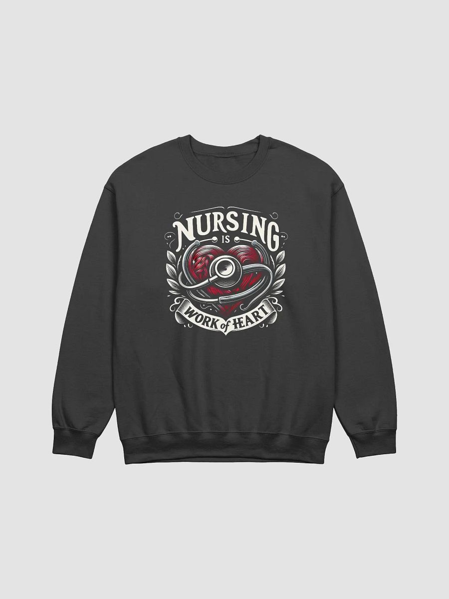 Heartfelt Stethoscope Nursing Tribute Sweatshirt product image (1)