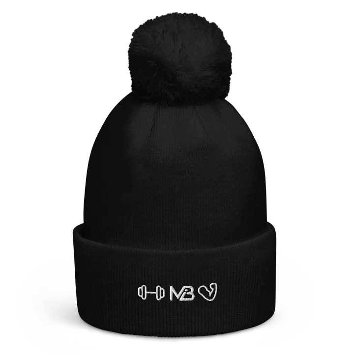 MB Pom-Pom Beanie with Emojis 💪 product image (1)