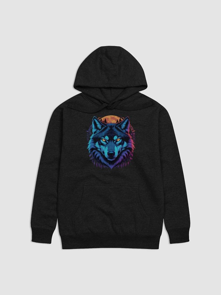 Mystic Wolf Moon Unisex Hoodie product image (1)