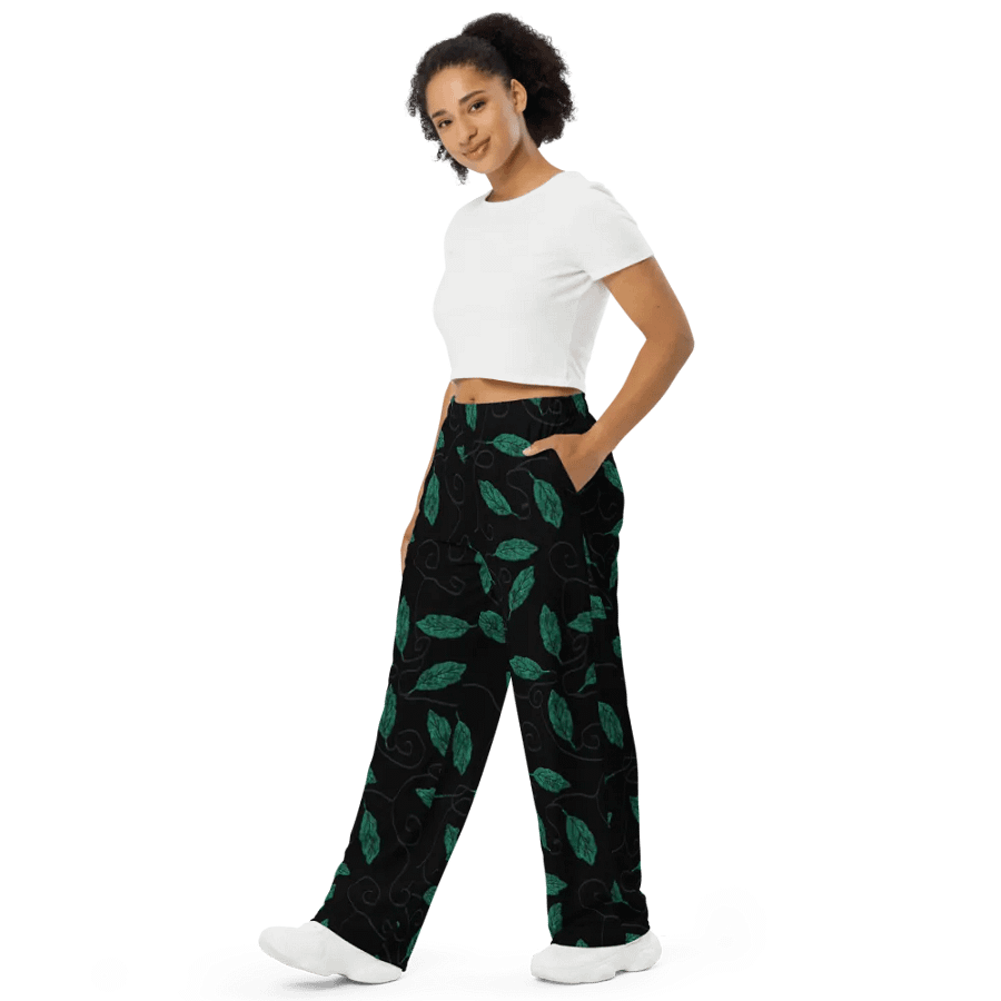 Copper Leaves Wideleg Pants product image (4)
