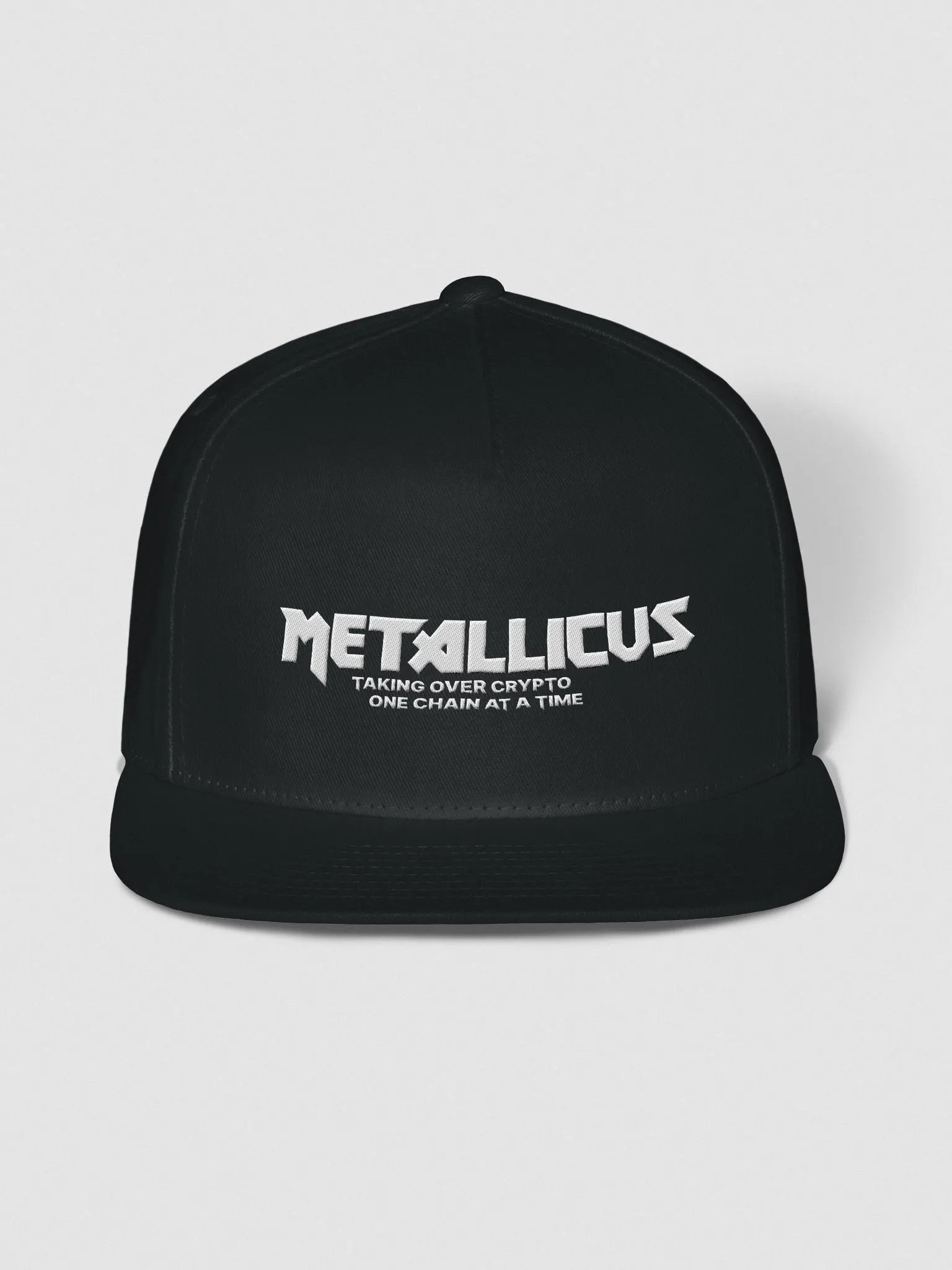 THE UNOFFICIAL METALLICUS TRUCKER HAT [BLACK / RED] product image (2)