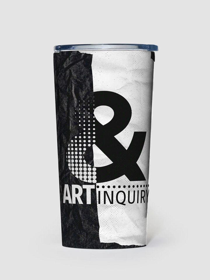 Art & Inquiry Torn Paper Stainless Steel Tumbler product image (1)