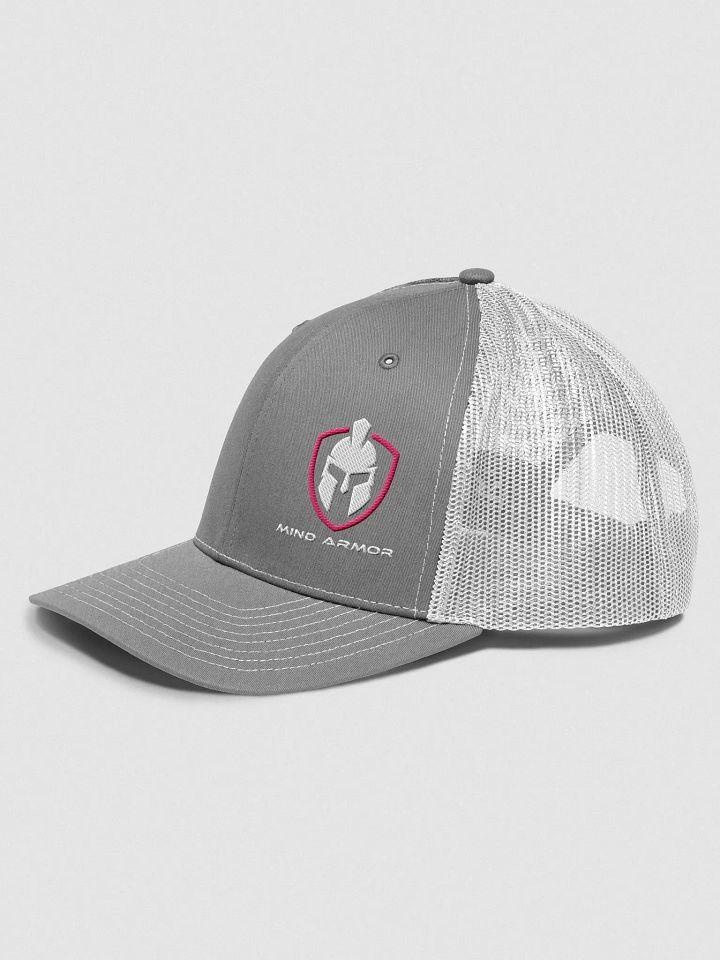 Mind Armor - Richardson Trucker Hat- Pink Logo product image (38)