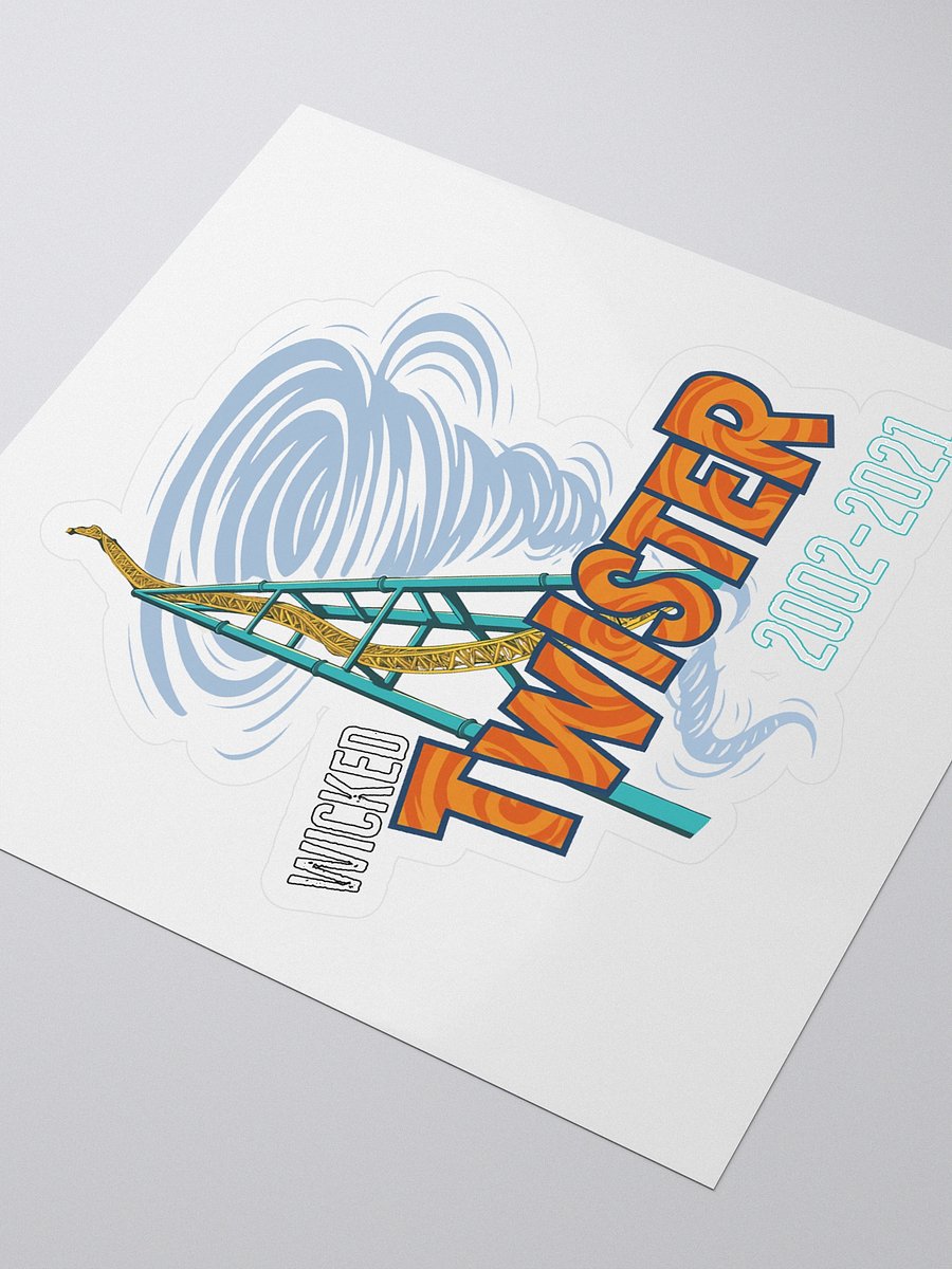 Wicked Twister 2002-2021 Kiss Cut Stickers product image (3)