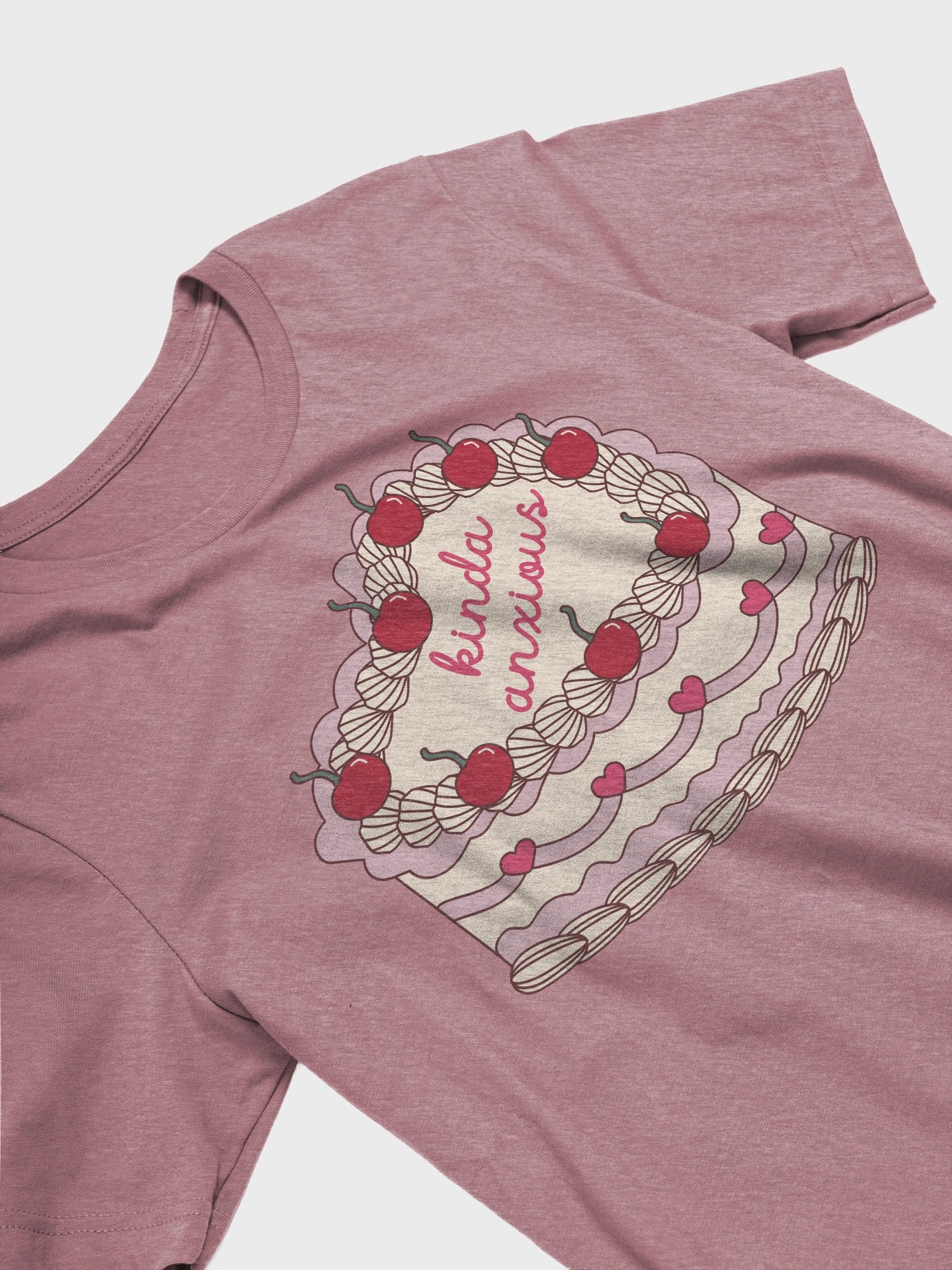 Kinda Anxious Cake Shirt product image (8)