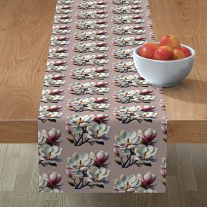 Seamless Pattern - Magnolia Pattern 1 on Beige Background product image (8)