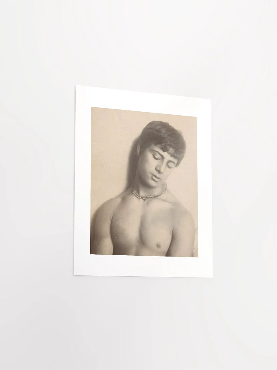 Ragazzo Con Collana Antica by Wilhelm von Gloeden (1904) - Print product image (3)