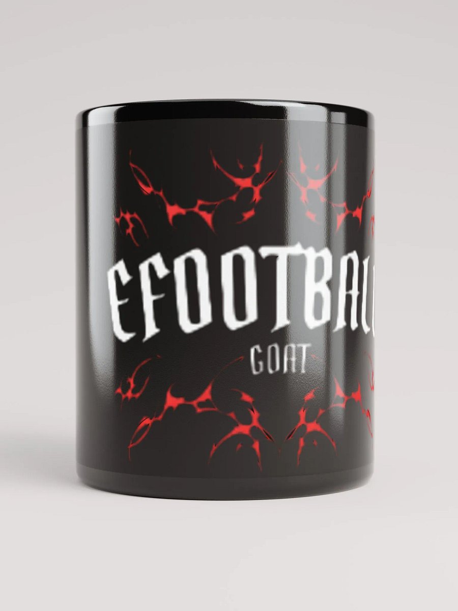 EFOOTBALL GOAT Black Glossy Mug product image (9)