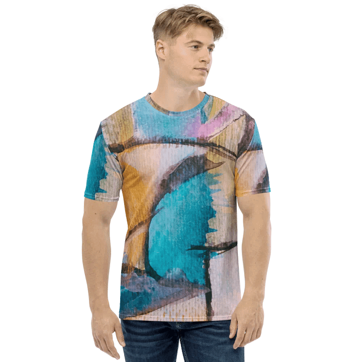 original watercolour painting on tshirt product image (2)