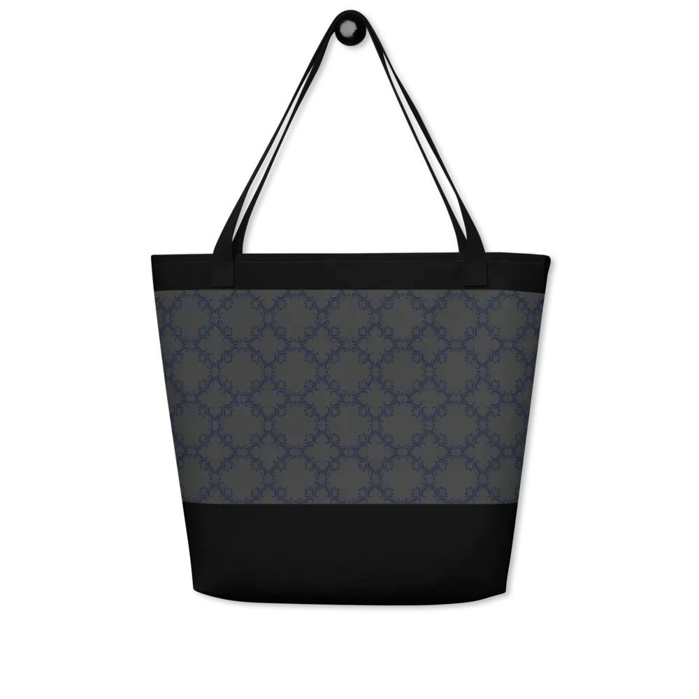 Get original circle design and then duplicate this one. - Leafy Circle Large Tote/ Shopper Bag, Internal Pocket, Machine Washable. product image (5)