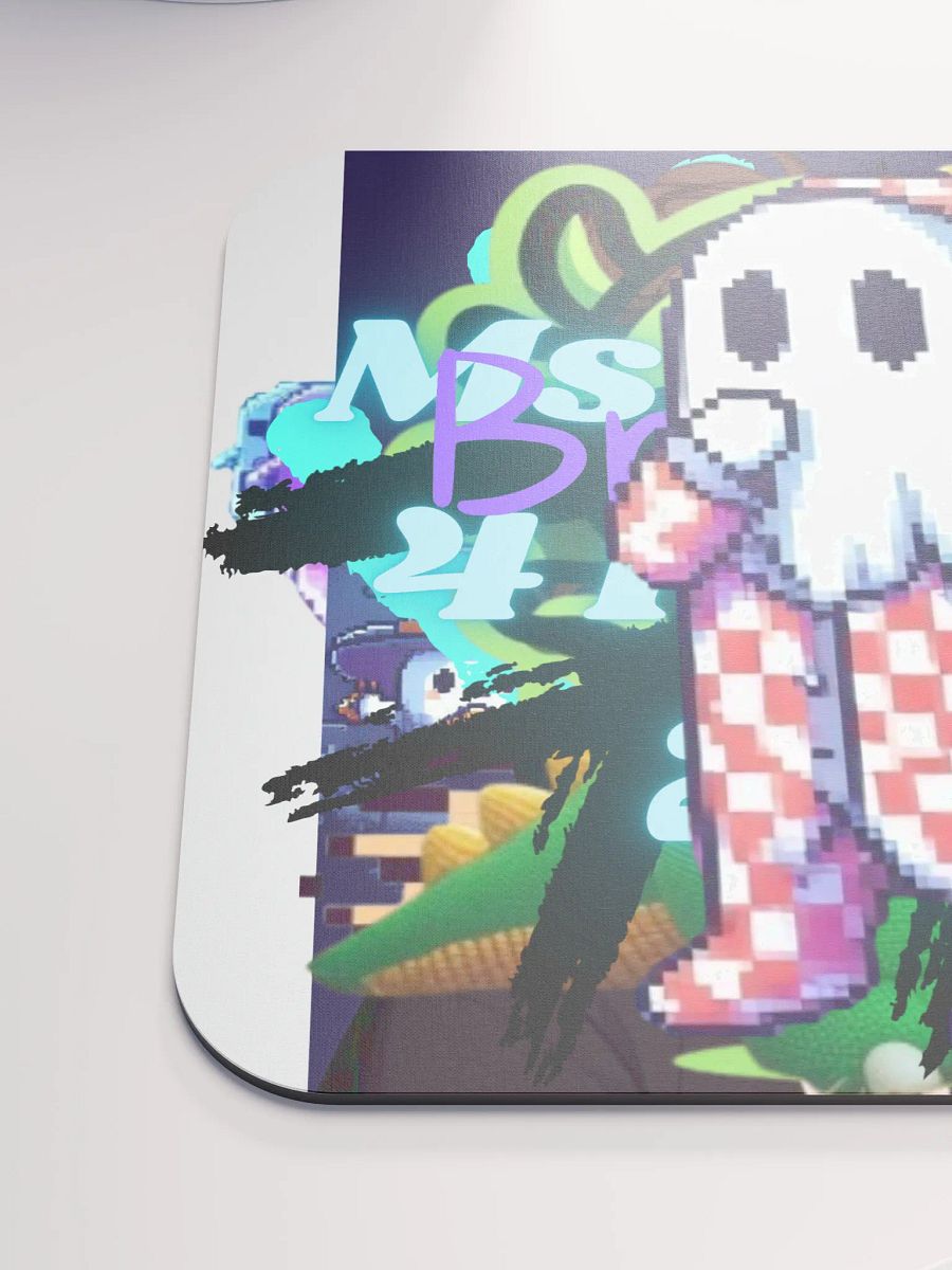 Vibrant Ghostly Adventures Mouse Pad product image (6)
