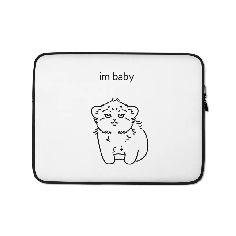 I'm Baby Manul - Laptop Sleeve product image (1)