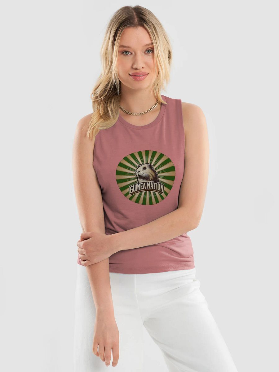 Guinea Nation Women's Flowy Tank – Bella+Canvas product image (3)