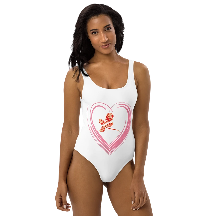 Golden Rose Heart All-Over Swimsuit product image (14)