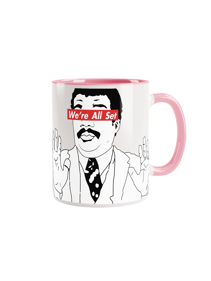 All Set Pink Ceramic Mug product image (1)