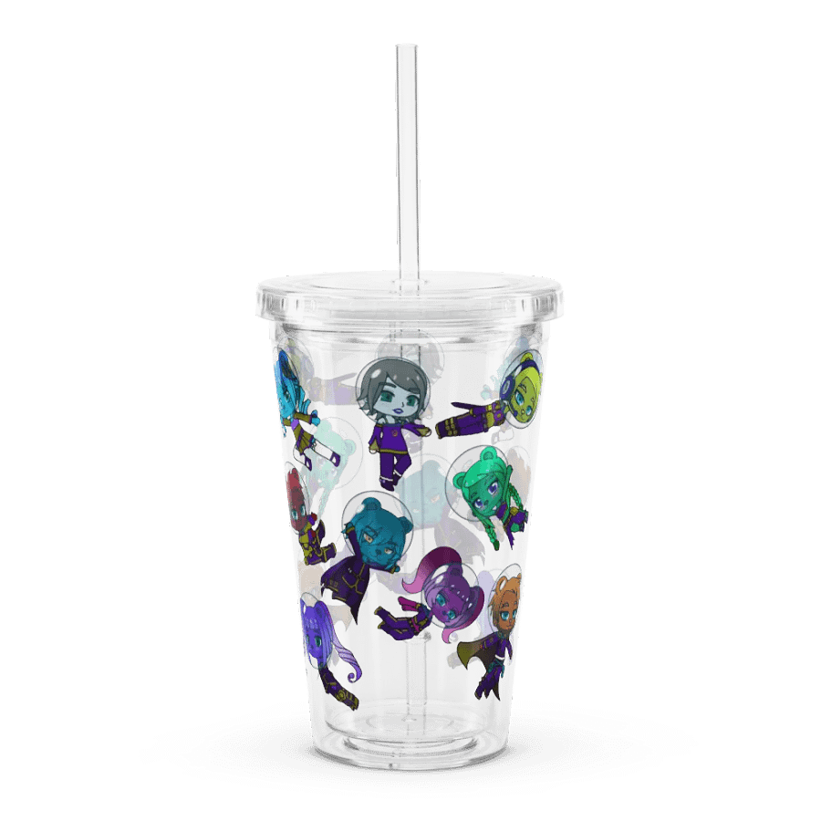The Shadow Bears (Floating) Plastic Tumbler 16oz product image (3)