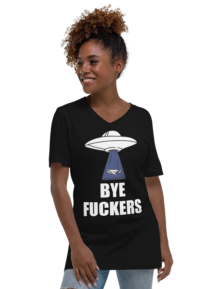 Bye Fuckers v-neck t-shirt product image (1)