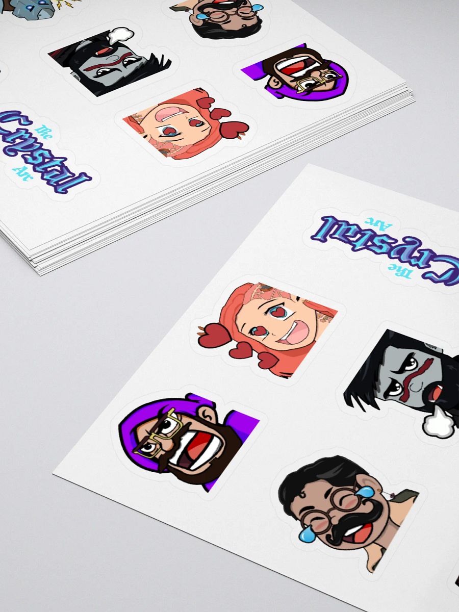 The Crystal Arc Sticker Pack product image (4)