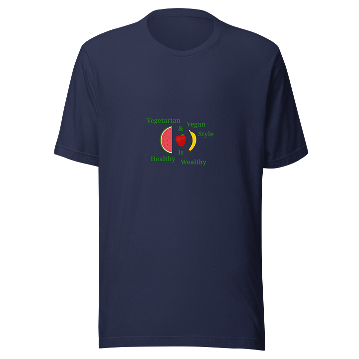 Healthy & Wealthy Vegan Tee product image (1)