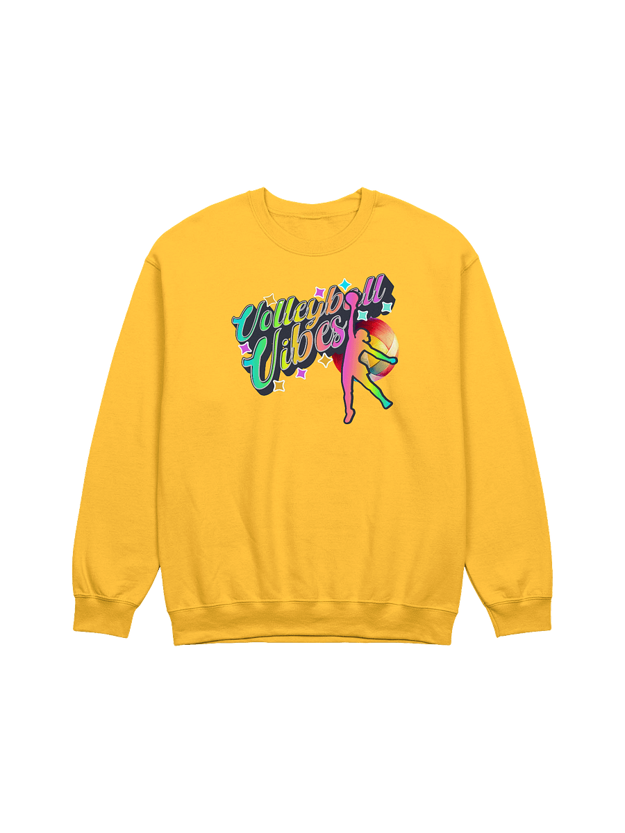 Volleyball Vibes Female Vibrant Sweatshirt product image (1)