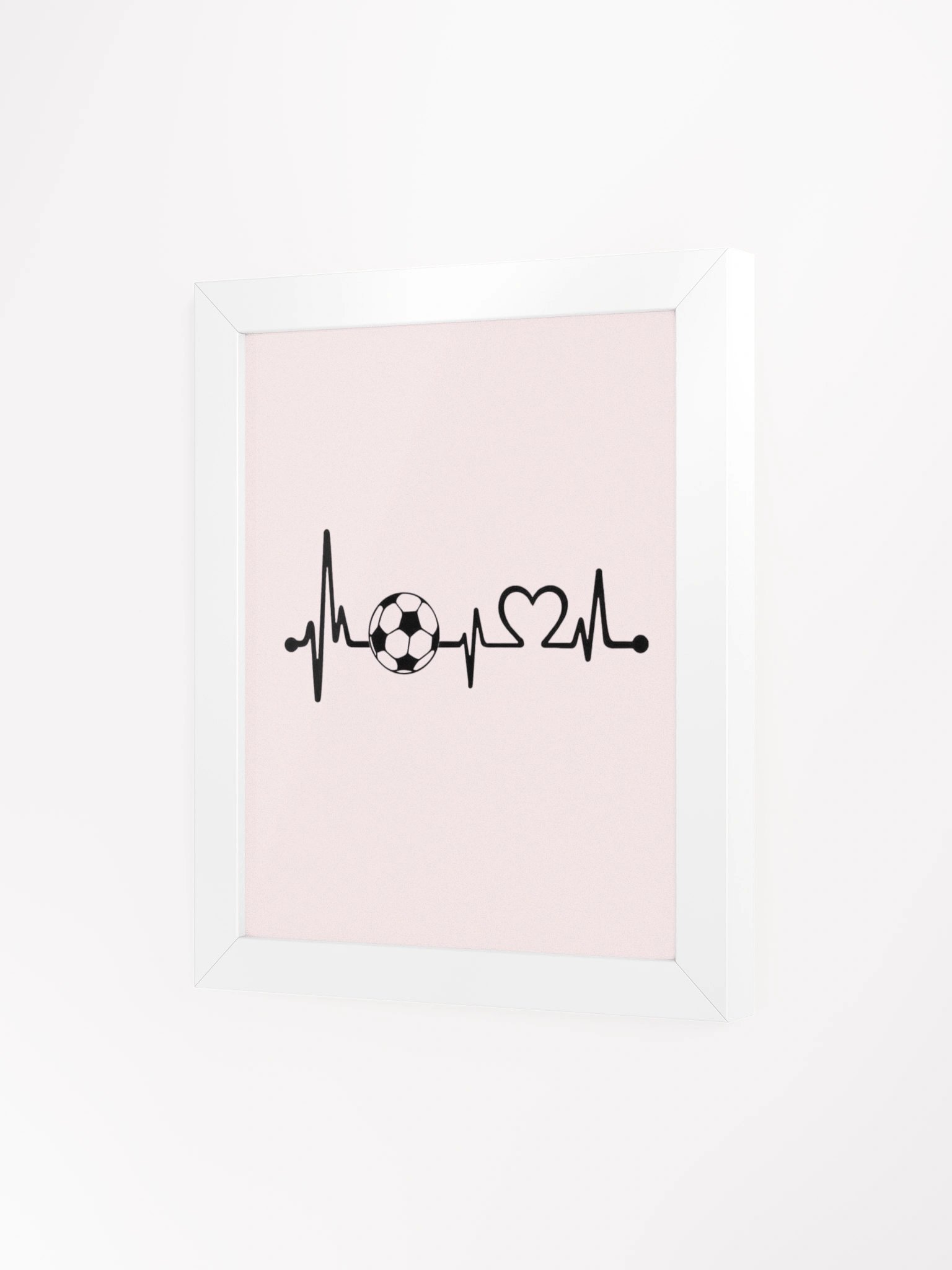 Heartbeat of the Pitch Framed Poster product image (3)