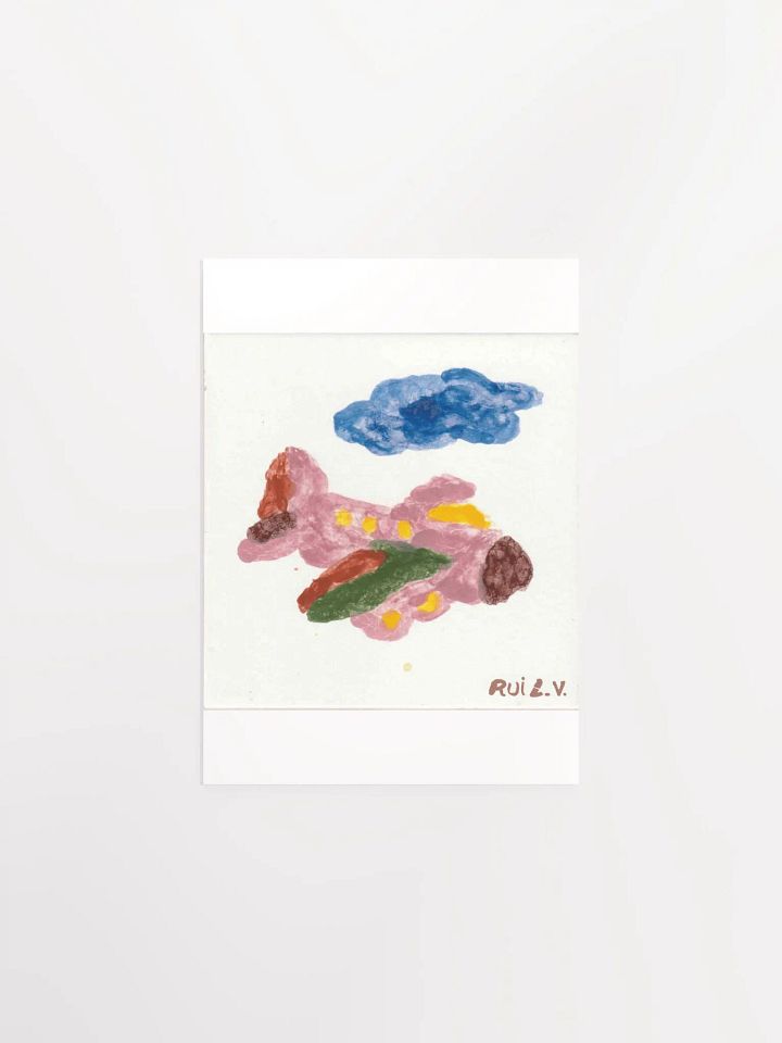 Kid Airplane (Enhanced Matte Paper Poster) product image (2)