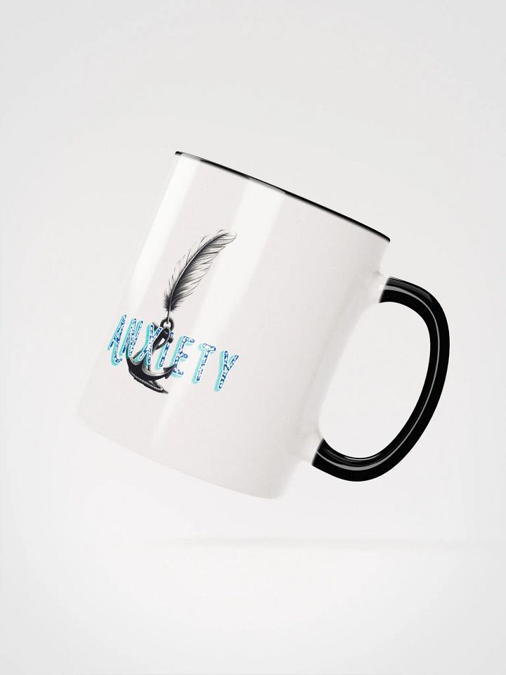 Anxiety Anchor Ceramic Mug with Color Inside product image (24)
