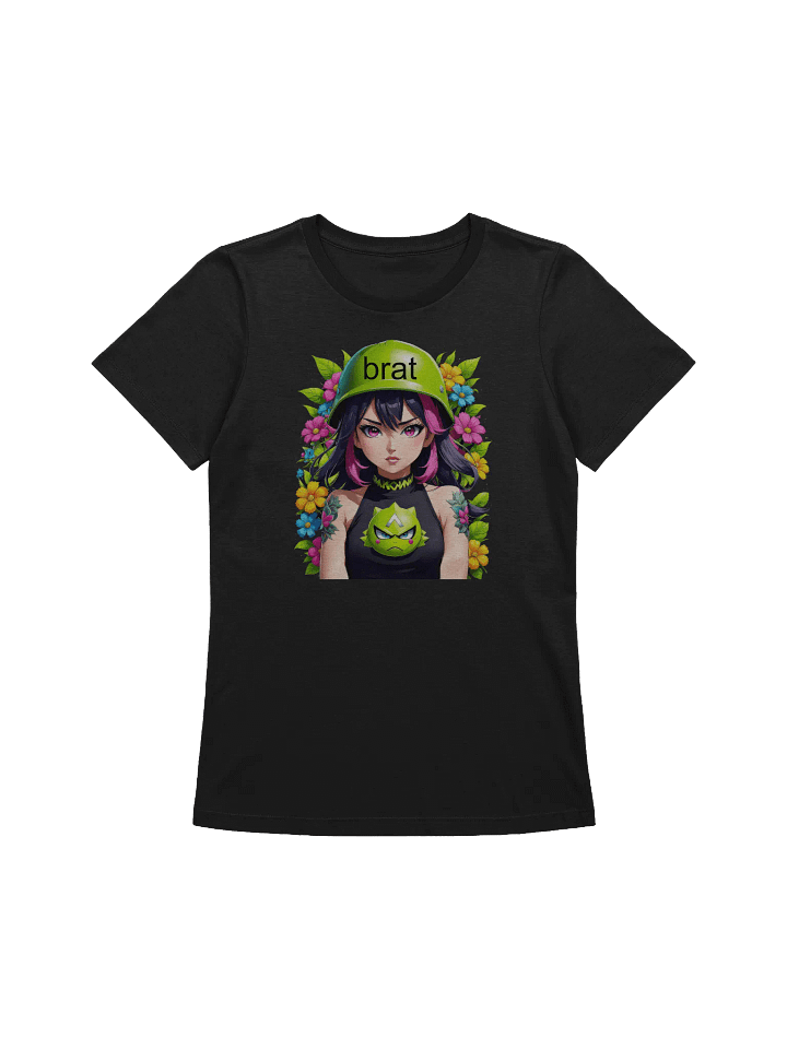Brat Army Girl - Bella Canvas Women's Supersoft Relaxed-fit T-Shirt product image (2)
