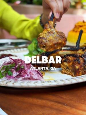 📍Delbar - Atlanta, GA. From the elegant ambiance to the stunning cocktails and mouthwatering Middle-Eastern cuisine, Delbar is a must-visit restaurant! 💫 Our top picks: Shishlik & Honey Harissa Chicken Check out the full review now on our online magazine. #exploregeorgia #hiddengems #atlantafoodies #foodtiktok 
