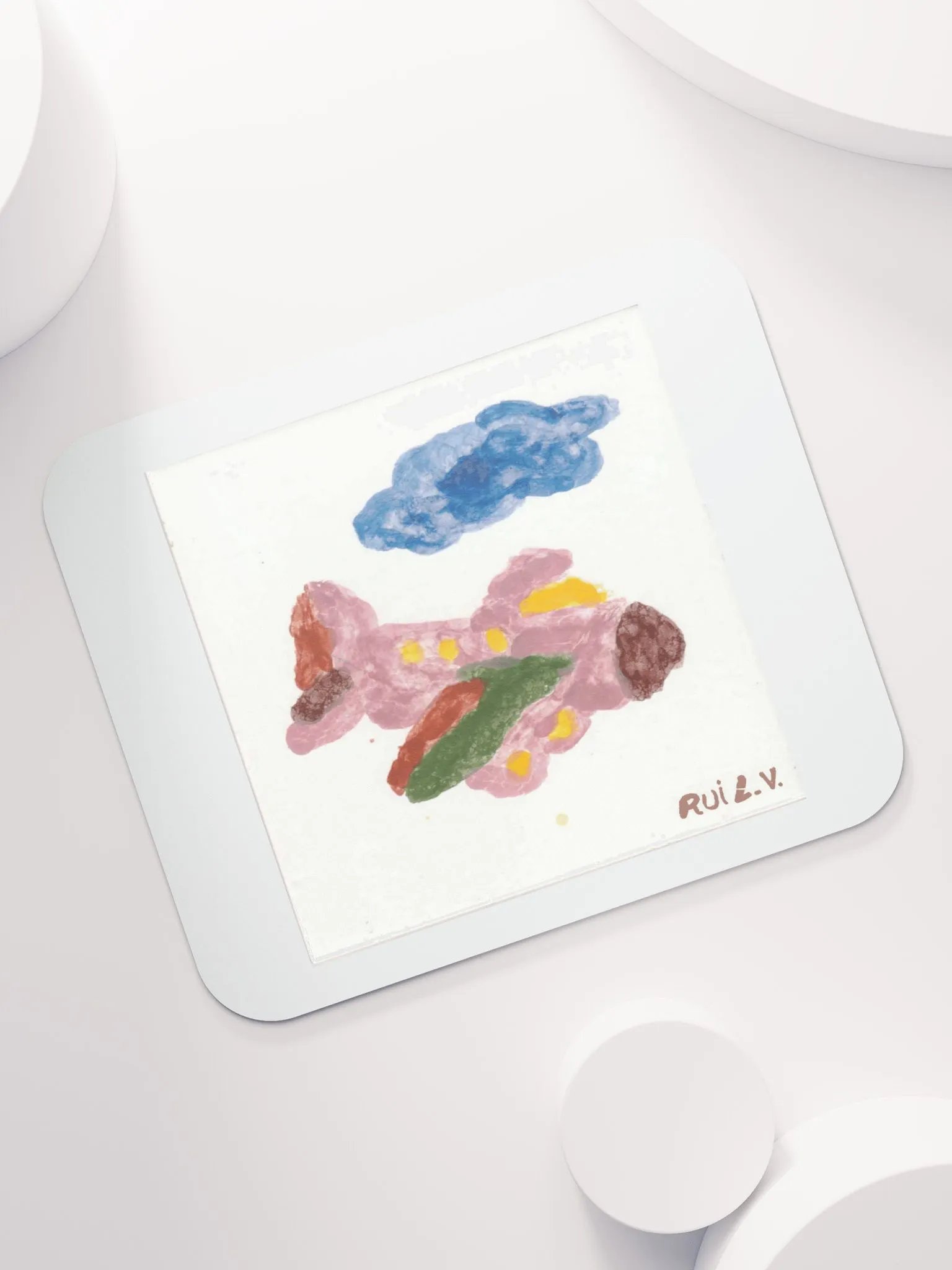 Kid Airplane (Classic Mouse Pad) product image (7)