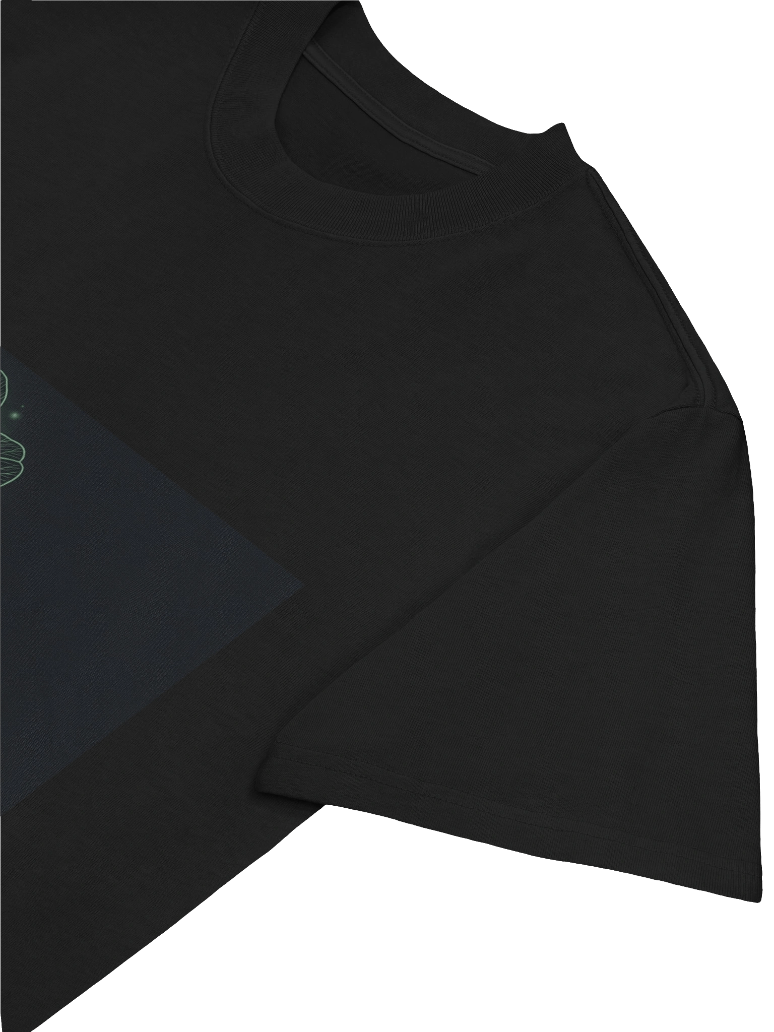 Glowing Floral Raccoon Oversized Tee product image (18)