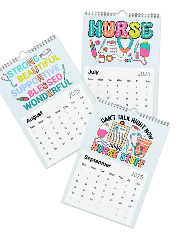 2025 Nurse Wall Calendar product image (4)