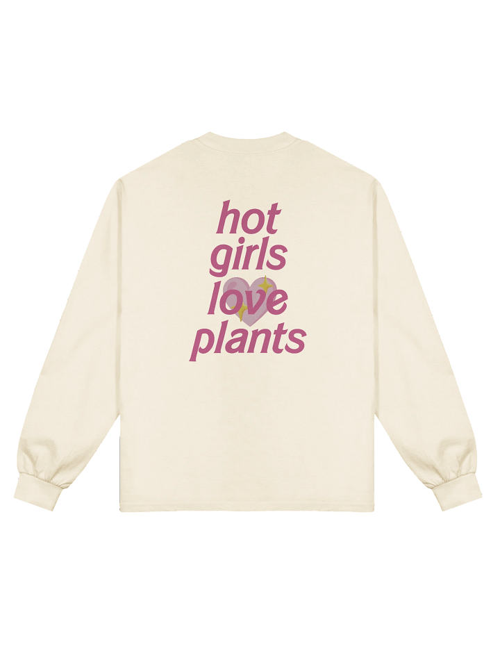 HOT GIRLS 💖 PLANTS - Premium Heavyweight Long Sleeve product image (2)