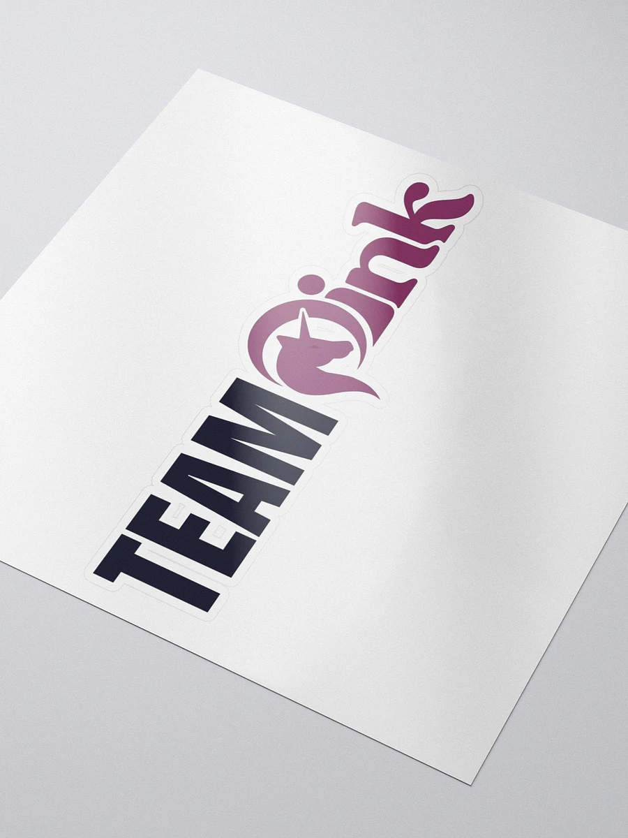 TEAM PINK sticker product image (3)