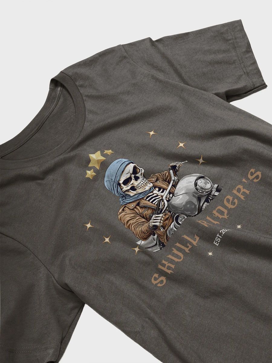Skull Rider's Biker Skeleton T-Shirt product image (24)