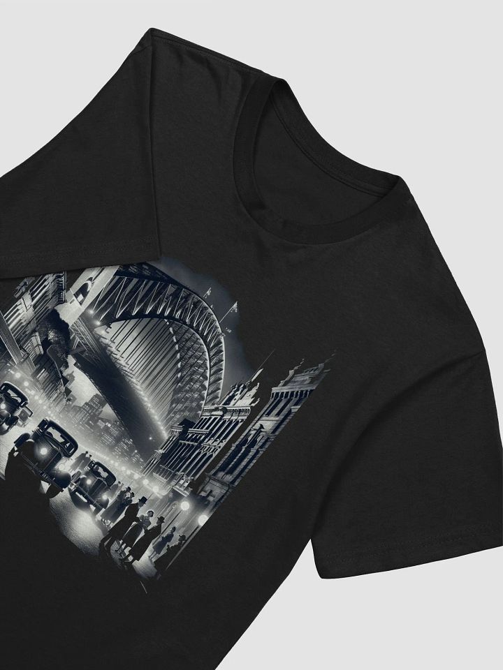 Moonlit Elegance Over Sydney Harbor (Front Print Mens Tee) product image (2)