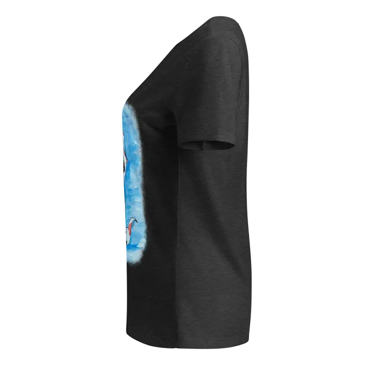 Mermeow Calico V Neck product image (13)