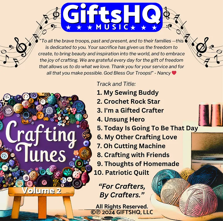 GiftsHQ Music Crafting Tunes, Volume 2 - Full Digital Album product image (2)