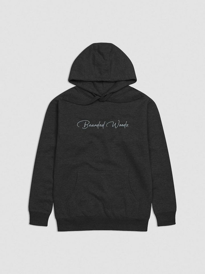 Women's Bearded Woodz Signature Hoodie (Grey Embroidery) product image (1)