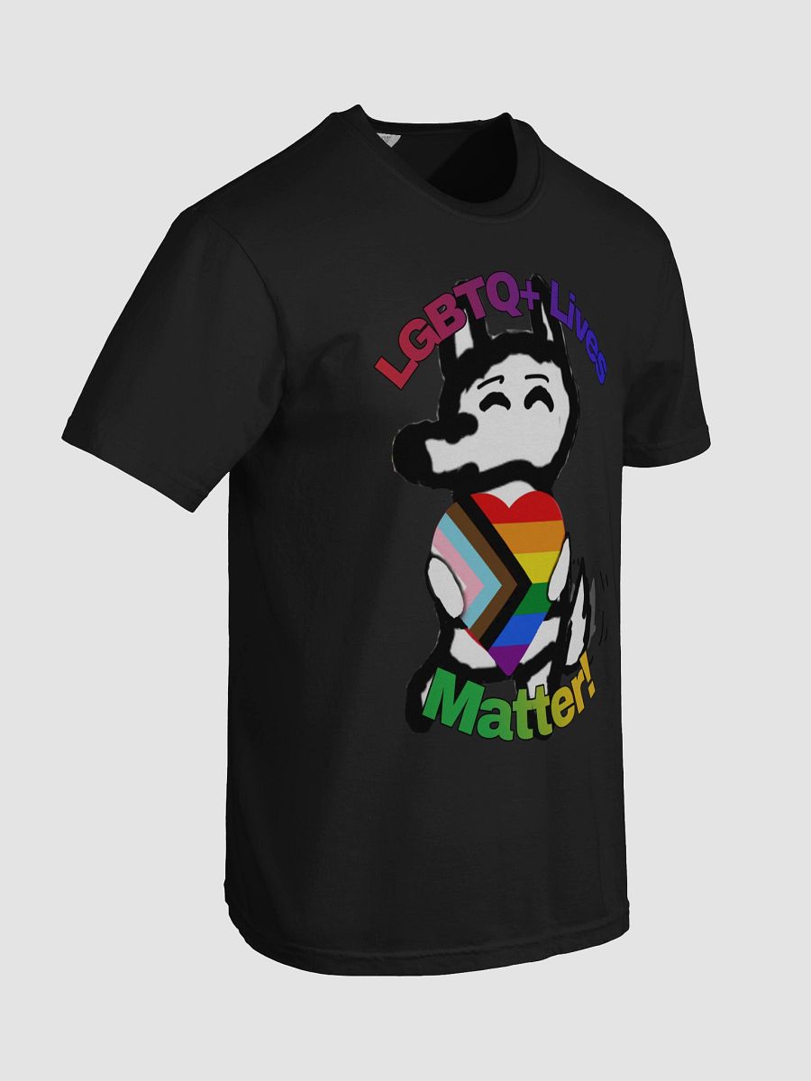 LGBTQ+ Lives Matter heavyweight T-Shirt product image (47)