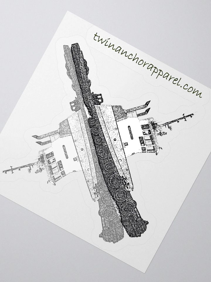 Westrac tug Kiss Cut Stickers product image (6)