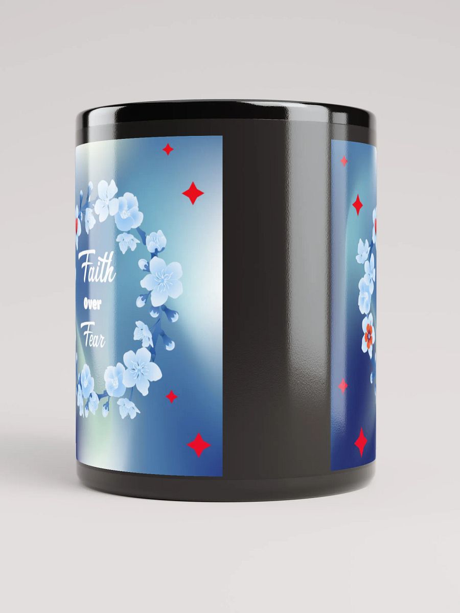 Faithful Blooms Mug Ceramic Coffee Mug with Handles. Reusable Drinkware for Home Office, Stylish Summer Gifts product image (9)