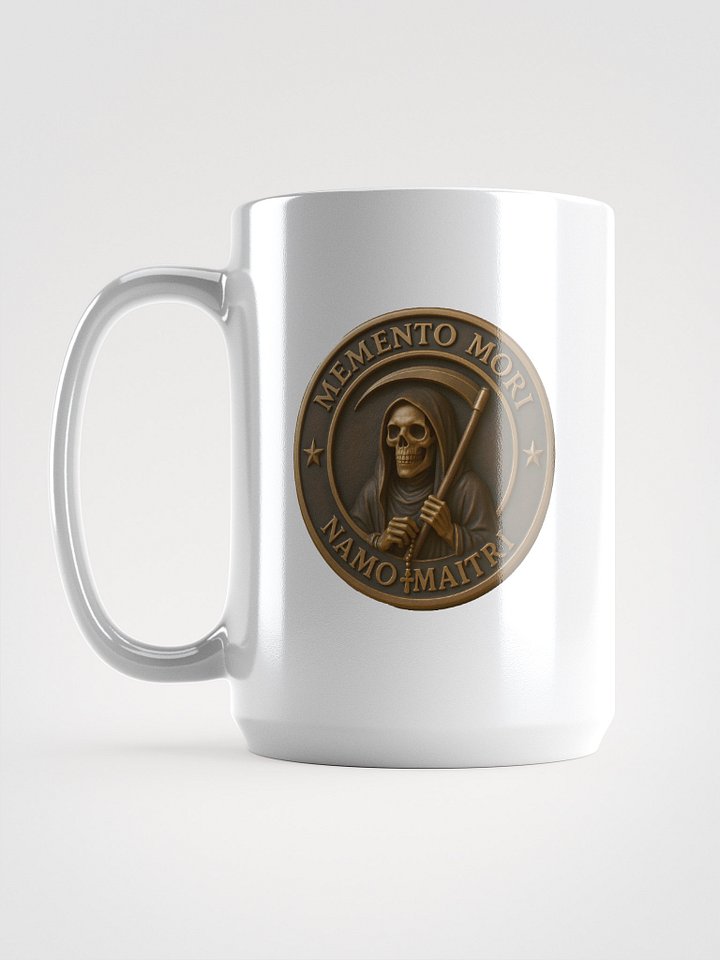 Memento Mori Medallion Mug product image (1)