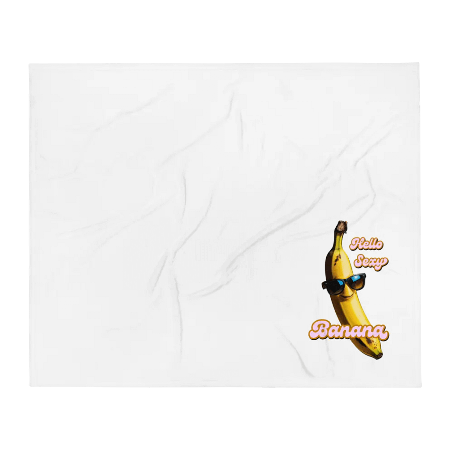 Sexy Banana Throw Blanket product image (2)