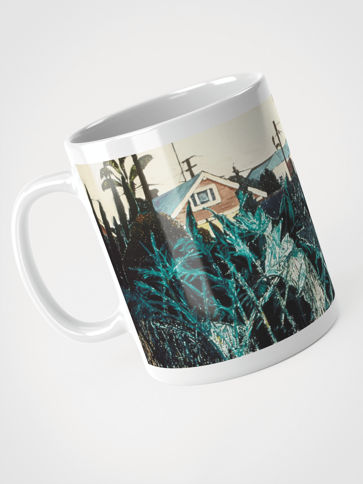 Leaning into Night (1983) on White Glossy Mug product image (3)