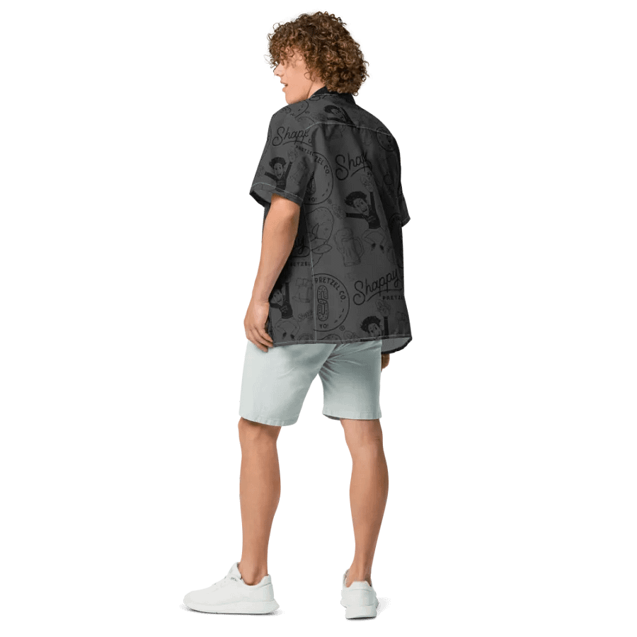 Shappy Hawaiian Shirt - Black product image (8)