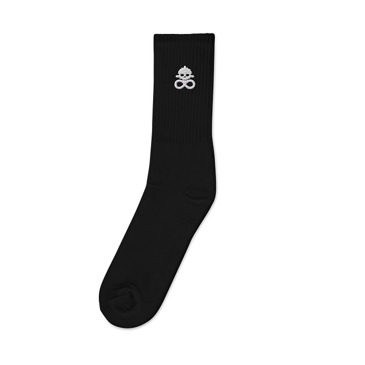 SPR Embroidered Crew Socks (White Logo) product image (1)