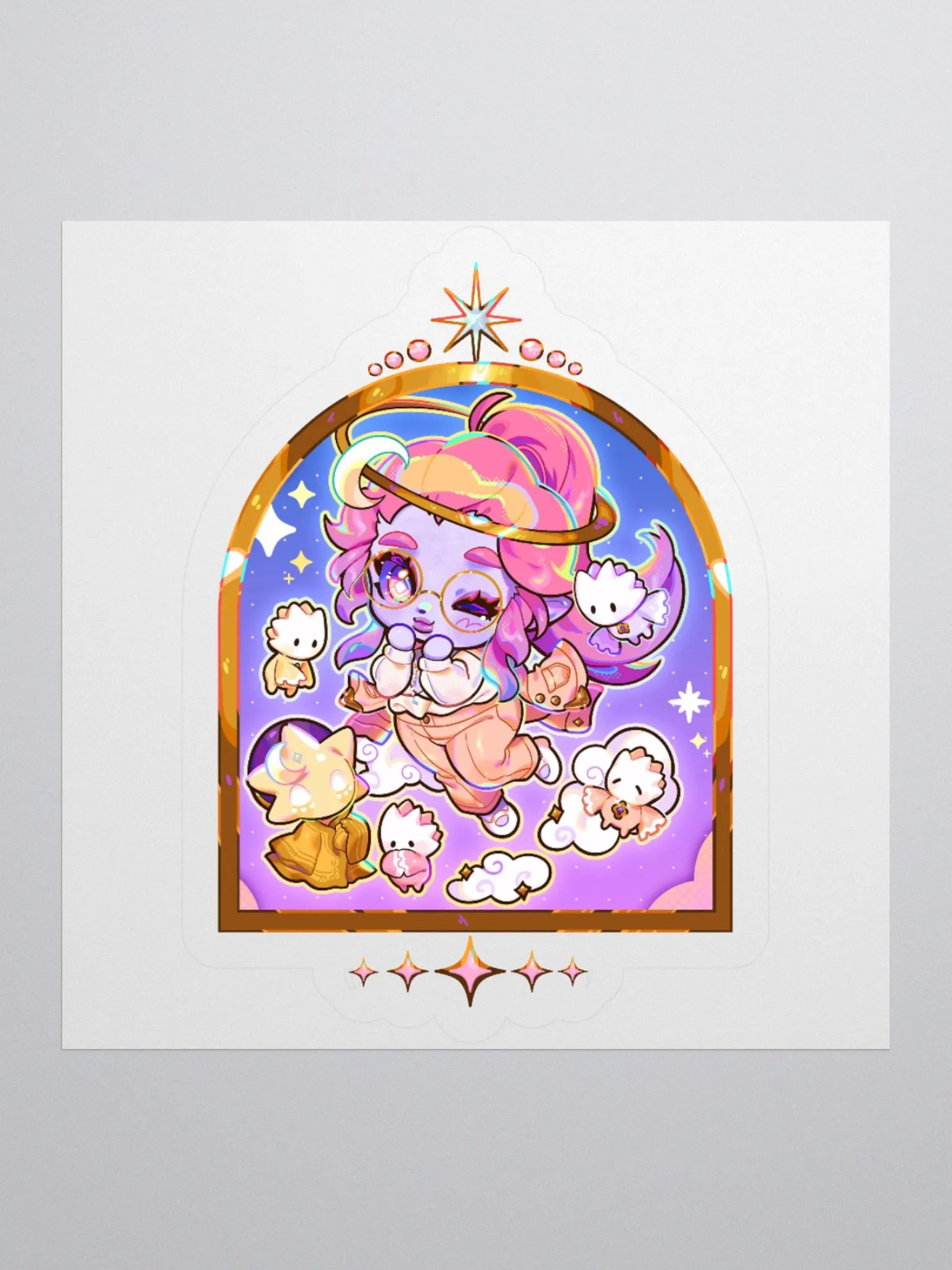 Whimsical Dreamer Kiss-Cut Stickers product image (2)